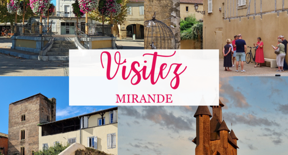 Balade accompagnée dans la bastide_Mirande