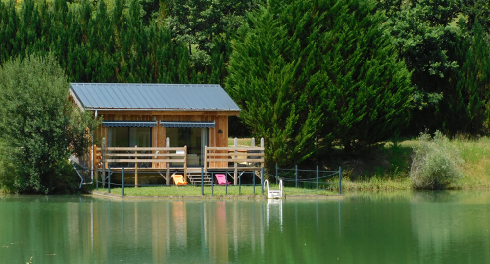 vue lac chalet Poppy