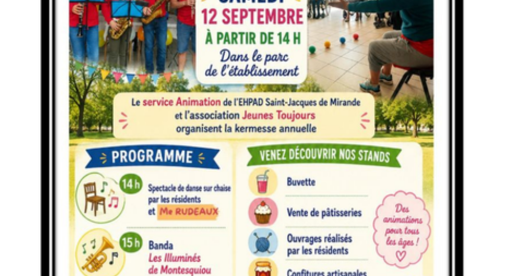 Kermesse de l'EHPAD Saint-Jacques_Mirande