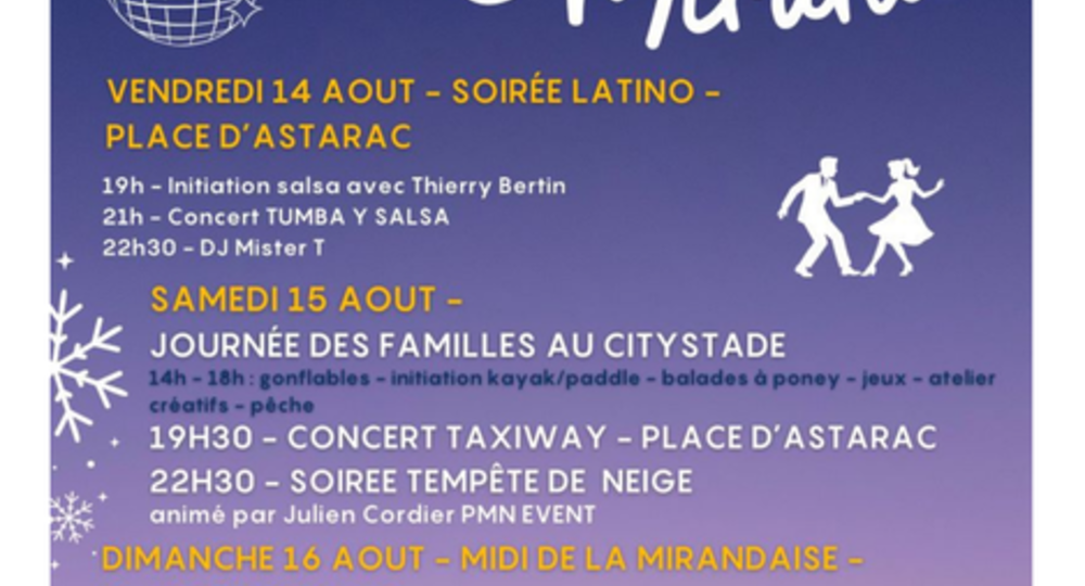 Fêtes patronales de Mirande_Mirande
