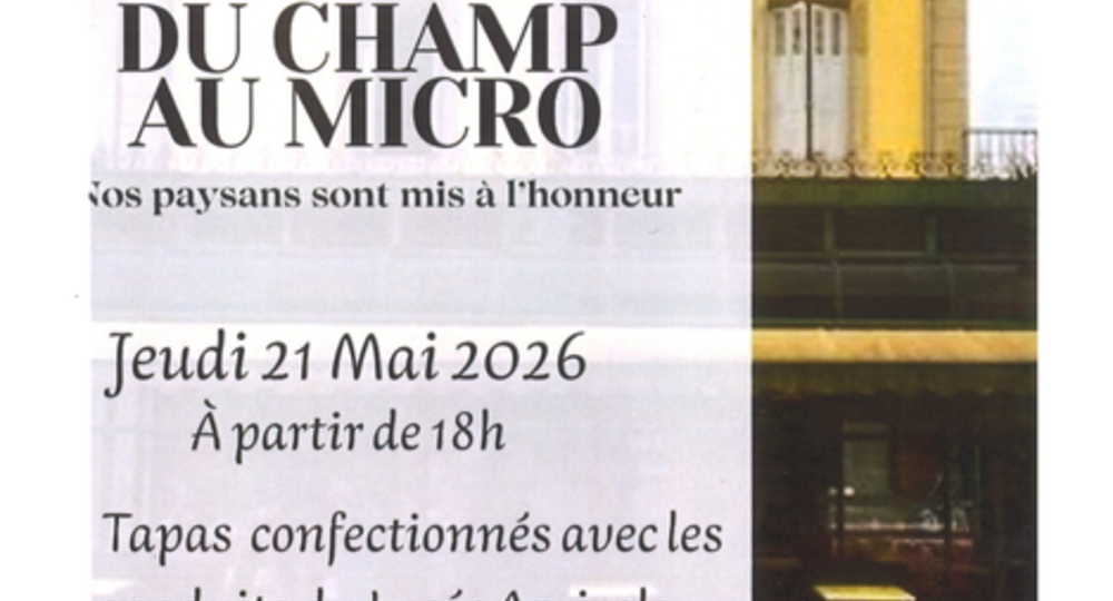 Du champ au micro_Mirande