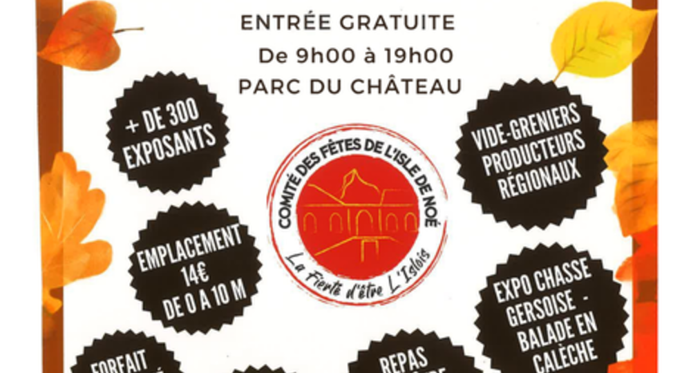 Foire d'automne_L'Isle-de-Noé