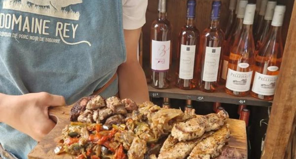 Soirée guinguette grillades porc noir de Bigorre et floc de Gascogne_Loubersan
