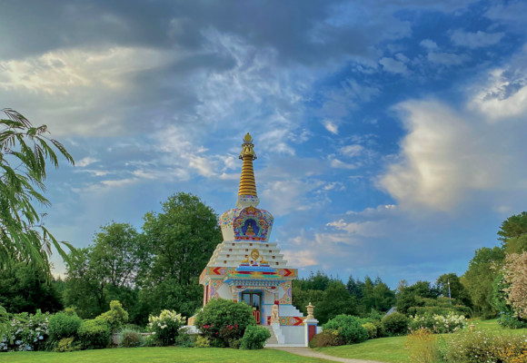 Le Stupa à Drukpa Plouray