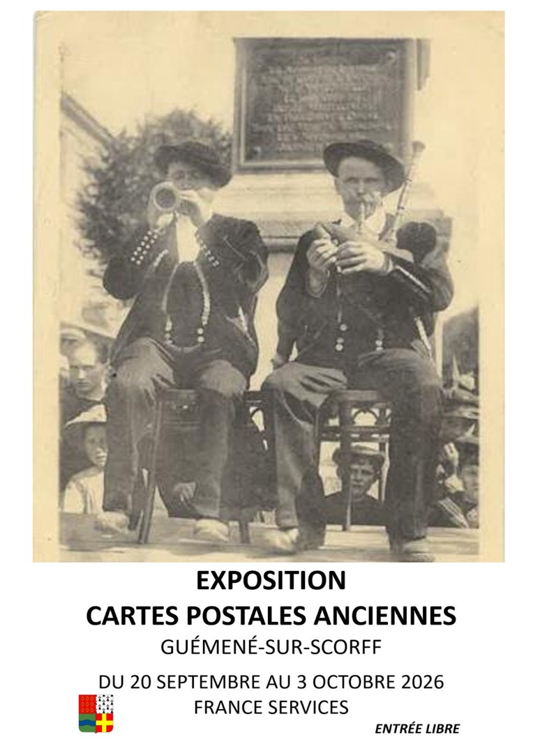 2026_Septembre_Octobre_Guemene_Expo_Cartes_Postales_Anciennes