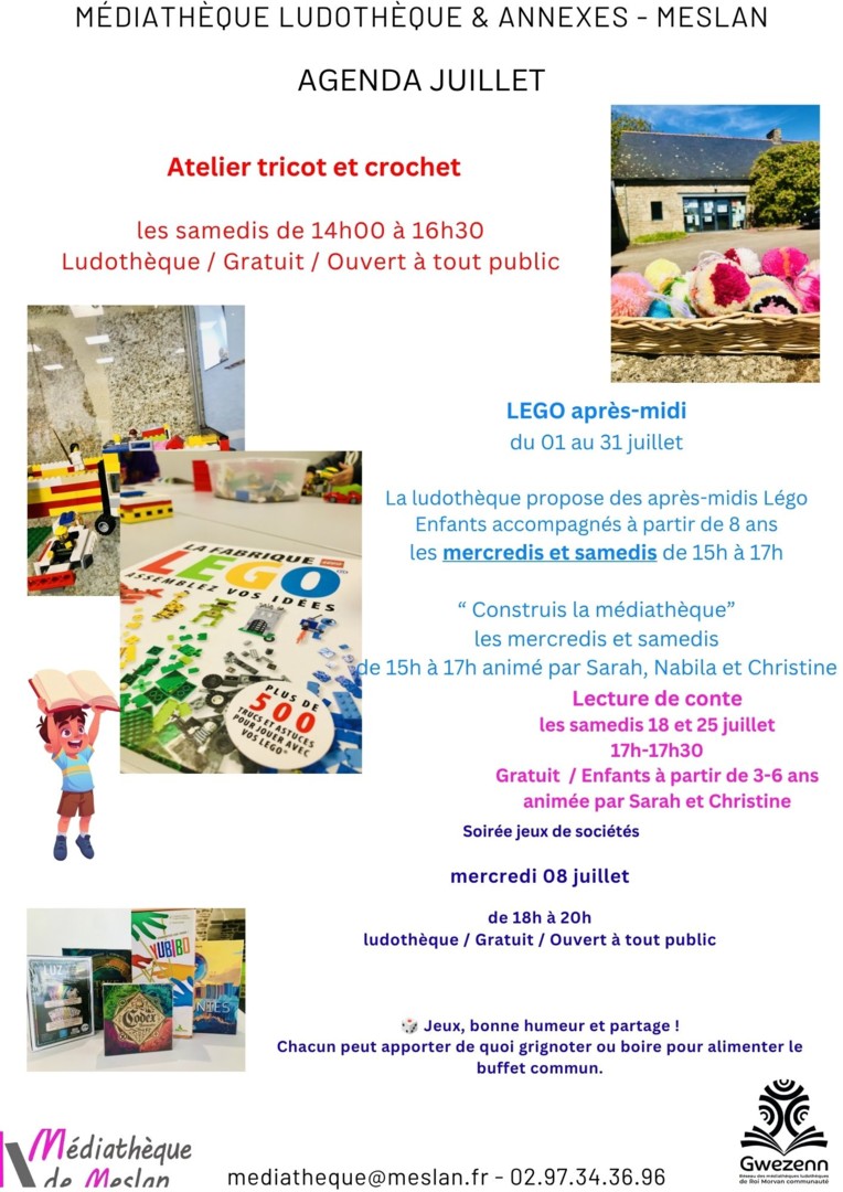 AGENDA DE JUILLET