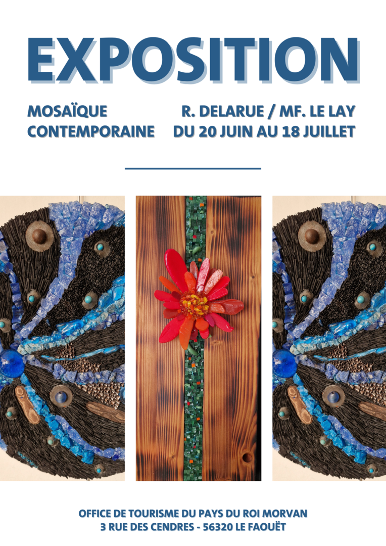 Affiche R. Delarue / MF. LE LAY - 1