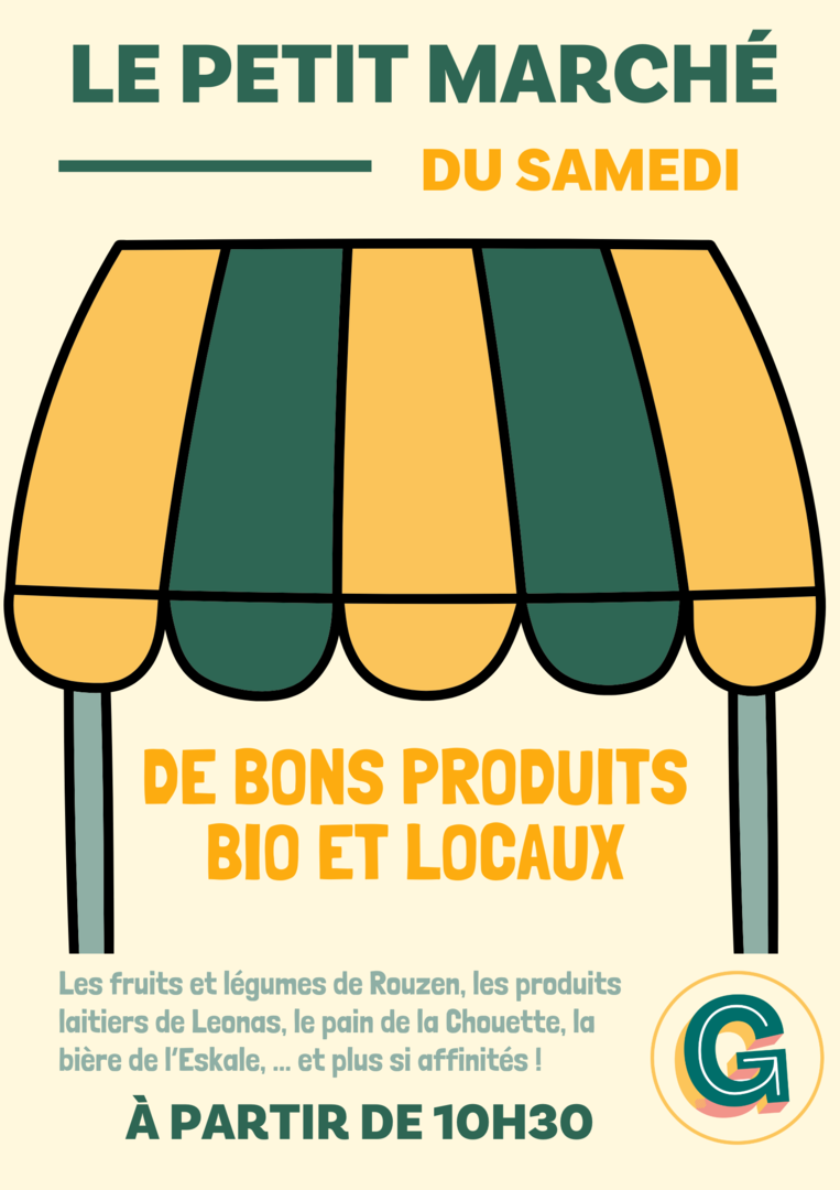 Affiche petit marché - 1