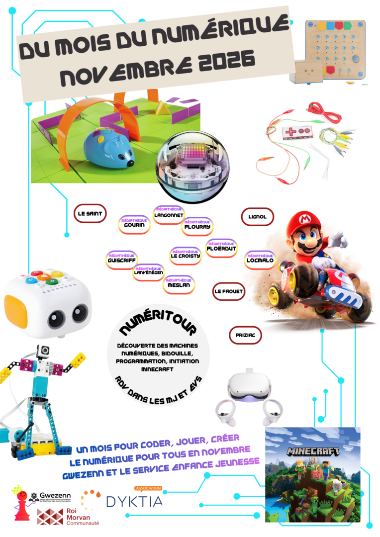 affiche mois du numérique