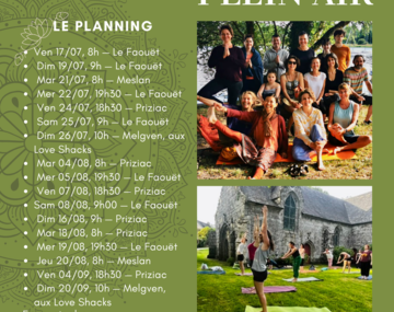 Kunda-Yoga en plein air