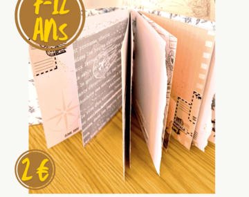 Création d'un mini album, façon carnet de voyage