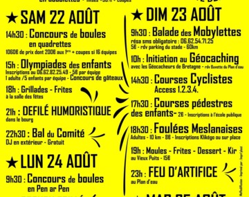 Fêtes locales
