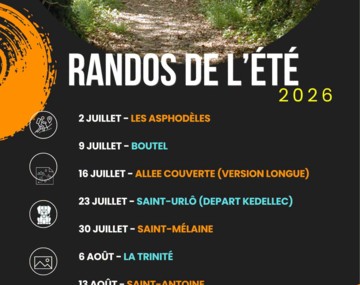 Randos de l'été à Lanvénégen