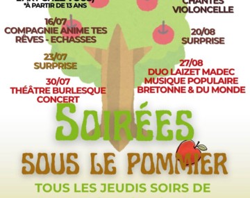 Soirées sous le pommier