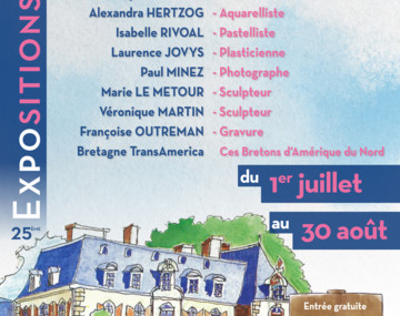 Exposition d'été au château de Tronjoly