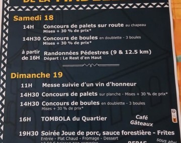 Pardon et fête de la Madeleine