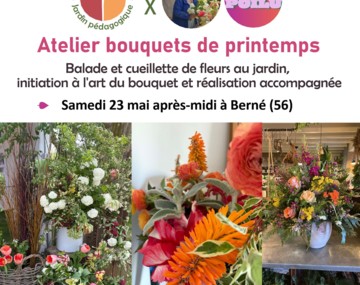 Atelier bouquets de printemps