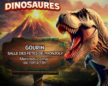 Exposition de dinosaures