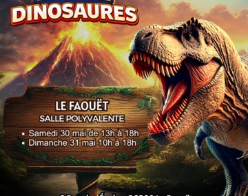 Exposition de dinosaures