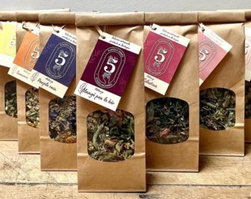 5 - Plantes à tisanes et roses anciennes