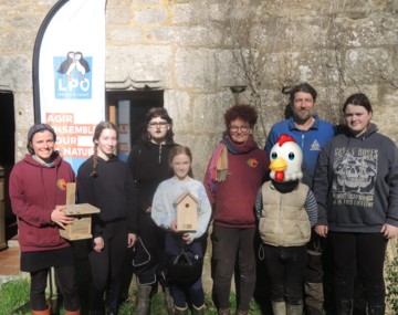 Club nature à la ferme : empreintes de mammifères