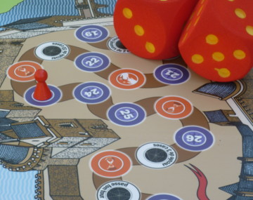 Jeu de l'oie : le Moyen Âge à Guémené