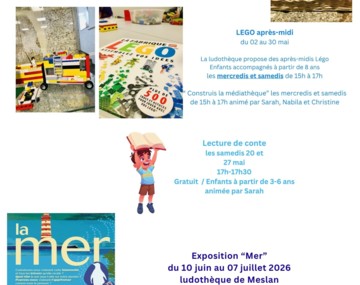 Agenda de juin à la médiathèque