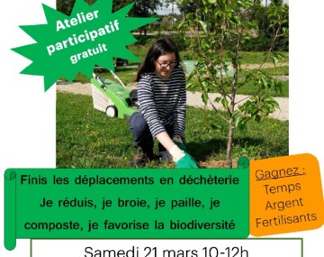 Atelier jardinage zéro déchet à Guiscriff