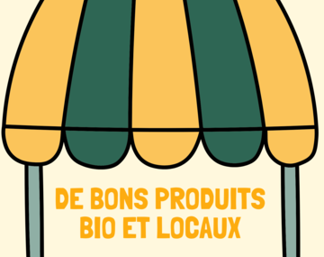 Le petit marché du samedi au Grand Manger
