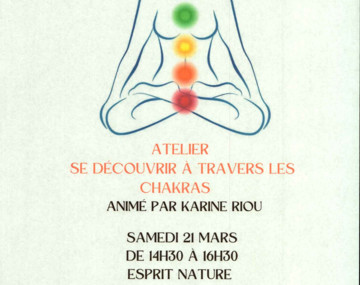 Atelier se découvrir à travers les chakras