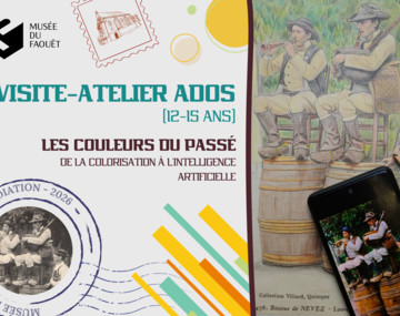Visite/atelier ados - Les couleurs du passé : de la colorisation à l'intelligence artificielle