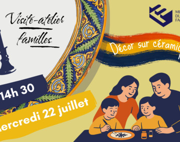 Visite/atelier famille : L'art du décor sur céramique