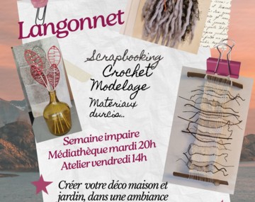 Ateliers de loisirs créatifs