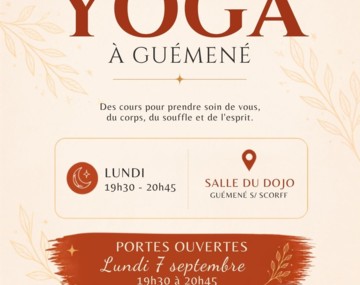 Portes ouvertes cours de yoga - une rentrée pour revenir à soi