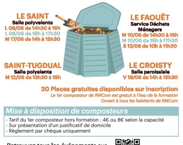 Formation d'initiation au compostage à Le Croisty