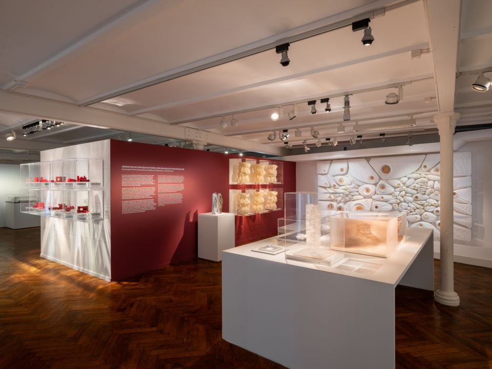 Vue de l’exposition «Horizons en mouvement», 2024. Frac Centre-Val de Loire