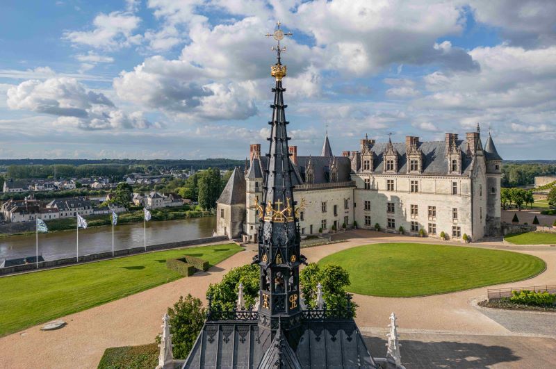 Château royal d'Amboise, vue chapelle