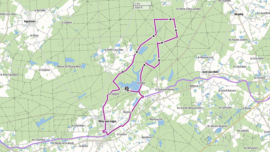 Circuit 2h - Etang de la Vallée, Belvédère et Canal
