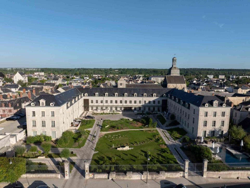 Vue aérienne Fleur de Loire