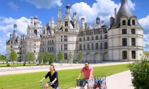 Location de vélos et rosalies à Chambord