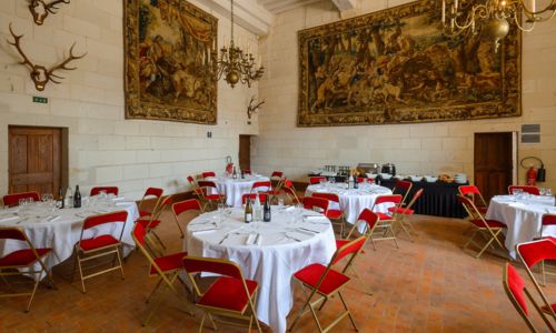Déjeuner groupes dans le château de Chambord