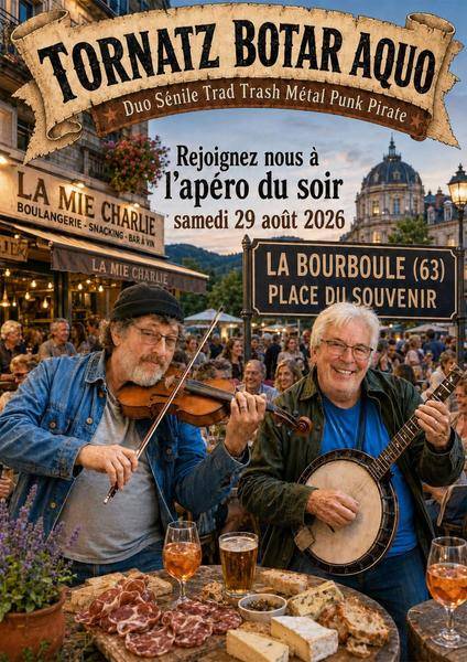 Apéro musical : Tornatz Botar Aquo