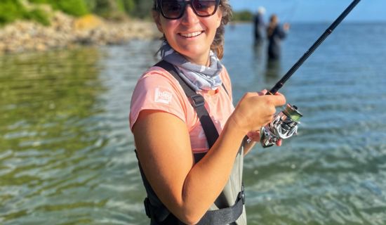 Initiation à la pêche du bar