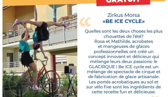 Festival Place aux Mômes - Be Ice cycle