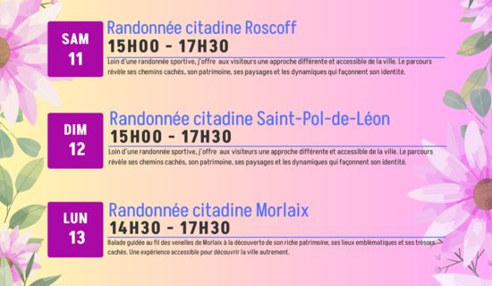 Stadtwanderung auf Roscoff