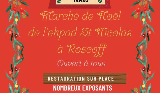 Marché de Noël de l’ehpad St Nicolas