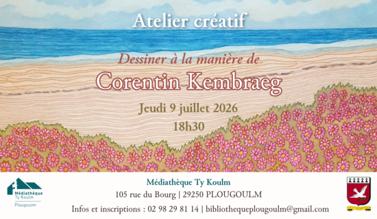 Creative workshop in the style of Corentin Kembraeg