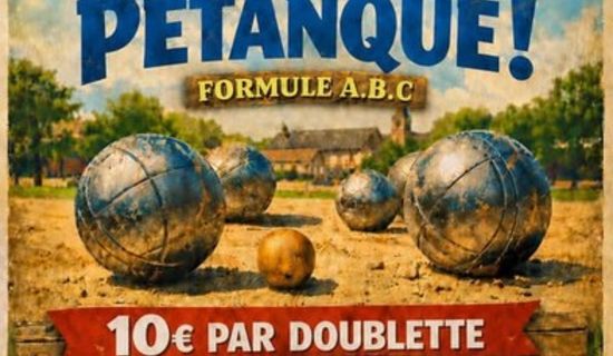 Tournoi de pétanque