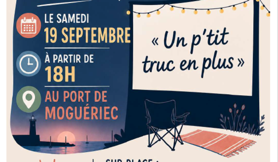 Cinéma en plein air - Un p'tit truc en plus