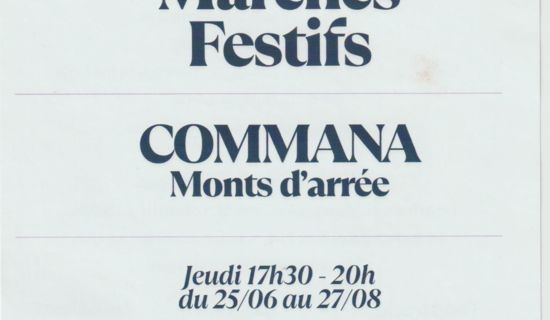 Marché de l'été animé